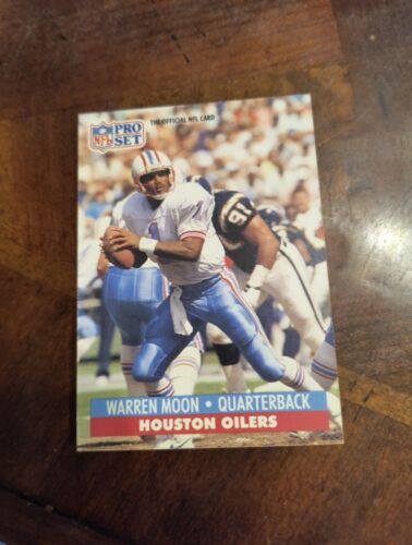 WARREN MOON 1991 PRO SET #167 FREE SHIPPING - Picture 1 of 2