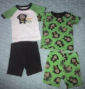carter's pajama shorts set