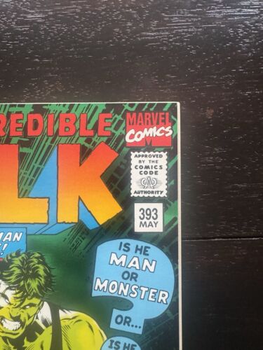 INCREDIBLE HULK 393. Marvel Modern Age Comics. 30th Anniversary. Ships Free. Key - Picture 3 of 12
