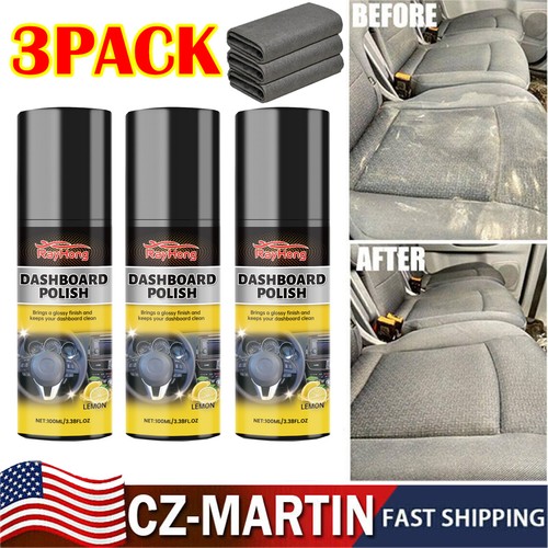 100ml Plastic Parts Crystal Coating Car Refresher Agent Maintenance with Sponge - Picture 3 of 21