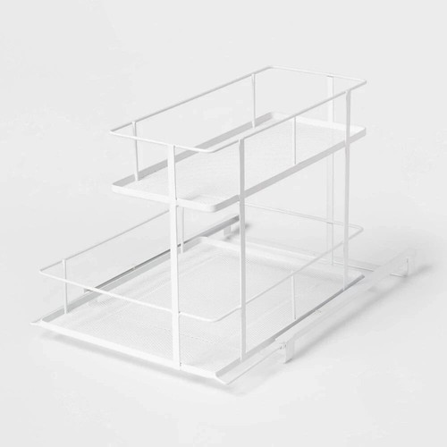 2 Tier Slide Out Under Vanity Matte White - Brightroom - Picture 2 of 3