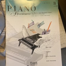 Piano Adventures, Level 1 by Randall Faber 1997, Trade Paperback, Revised...