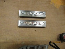 Pontiac Gto Door Panel Emblems 2 Oem Good Tri Power 350 389 400 4bbl 326 455 Pontiac Gto Door Panel Emblems 2 Oem Good Tri Power 350 389 400 4bbl 326 455