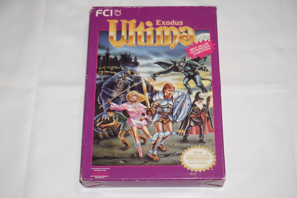 Ultima Exodus (Nintendo NES) Complete in Box CIB 22909100049| eBay