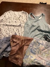 Lot Of 6 Abercrombie Kids Girls Clothes Shorts Tops Skirt 9/10 11/12