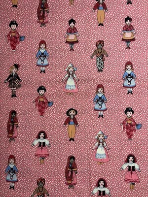Friends Around the World Fabric 1 Yd