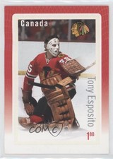 2015 Canada Post Great Canadian Goalies Stamps Tony Esposito HOF 6be