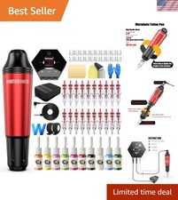 Wormhole Tattoo Kit: Ideal for Apprentices - Rotary Pen, Needles  Inks Included