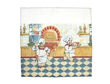 Kitchen VALANCE 29x14L Gourmet Chef Olive Italian