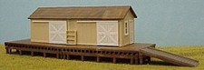 AM Models 111 HO Hamelton Long Freight Statio...