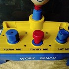 VINTAGE 1962  Ideal  Toy Work Bench As Shown — photo 3