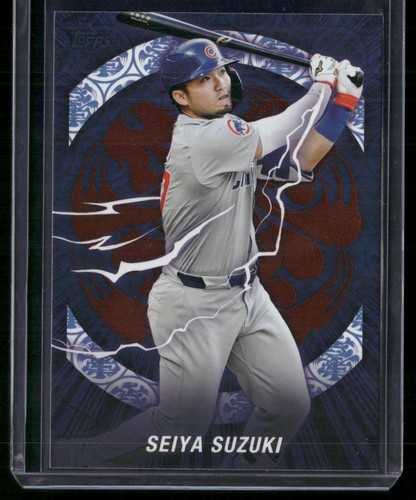 2025 Topps #WTD-10 Seiya Suzuki World Tour Domination Chicago Cubs