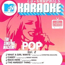 Karaoke: Mtv Pop 2 CD  READ , VERY GOOD 