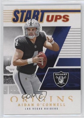 2023 Panini Origins Start-Ups Aidan O'Connell #SU-11 Rookie RC 3hd