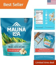 Delicious Sea Salt Roasted Macadamia Nuts - 20 Oz - Perfect for Gifting