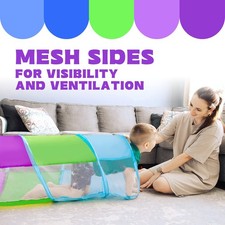 Kid Play Multicolored Play Tunnel for Kids 6   Crawl and Explore Tent Odorless