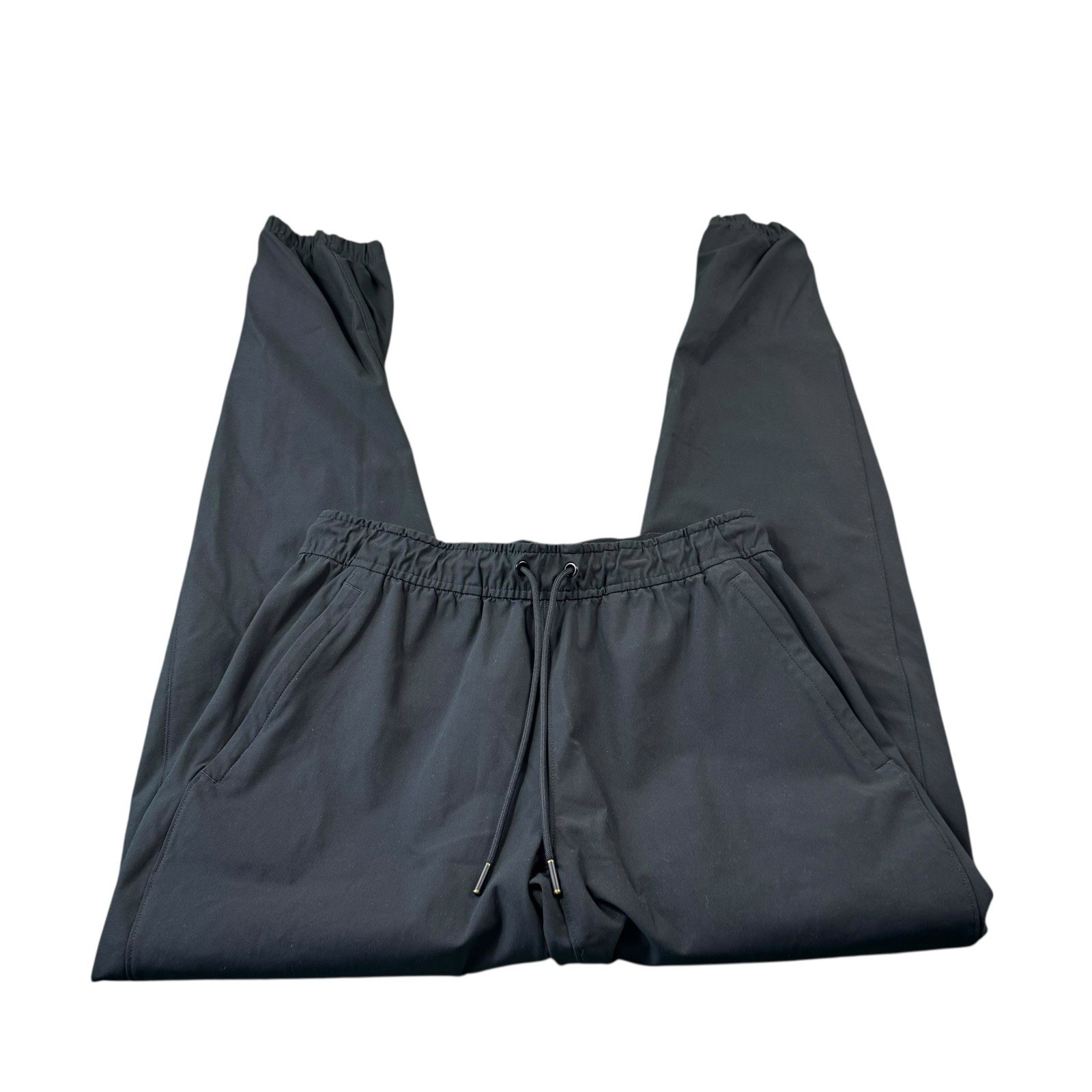 Reigning Champ Solid Black Performance Men’s Draw… - image 2