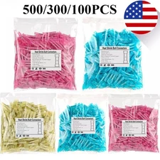 500/200x Waterproof Heat Shrink Butt Splice Wire Connectors Crimp Terminals Kits