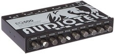 Audiotek At-eq500 Eq500 5-Band Graphic Equalizer with Subwoofer Output black