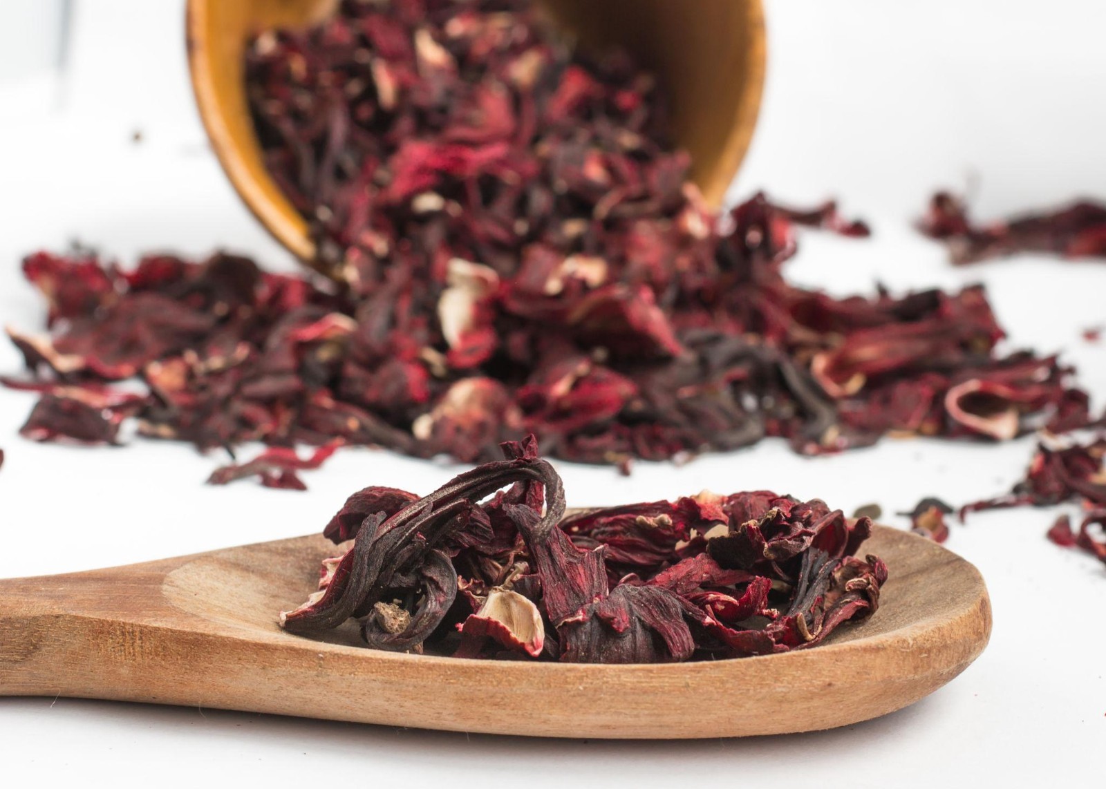 Organic Hibiscus Flowers - Cut & Sifted - Herbal Tea - Wildcrafted