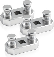 3 Pcs Cable Bending Tool, Connects to 1/2'' Ratchet, Silver