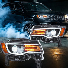 Projector Headlights For 2014-2022 2016 Jeep Grand Cherokee Full Led Wstart-up Projector Headlights For 2014-2022 2016 Jeep Grand Cherokee Full Led Wstart-up