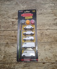 Corgi Trackside 1:76 OO DIYCAST 5 Car Pack Paint Yourself Set 1950s-60s new seal
