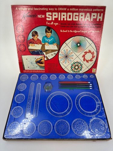 NOS Vintage 1967 Kenner Spirograph 401 Factory Sealed/Pin Board Unused