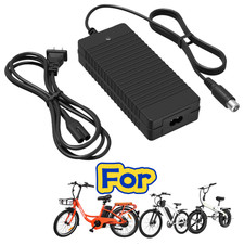 36V Battery Charger Output 42V for nakto 36V 10Series Lithium Battery RCA 10mm