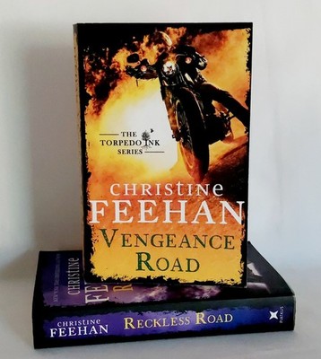 Vengeance Road & Reckless Road #2 & #5 Torpedo Ink Series by Christine Feehan PB
