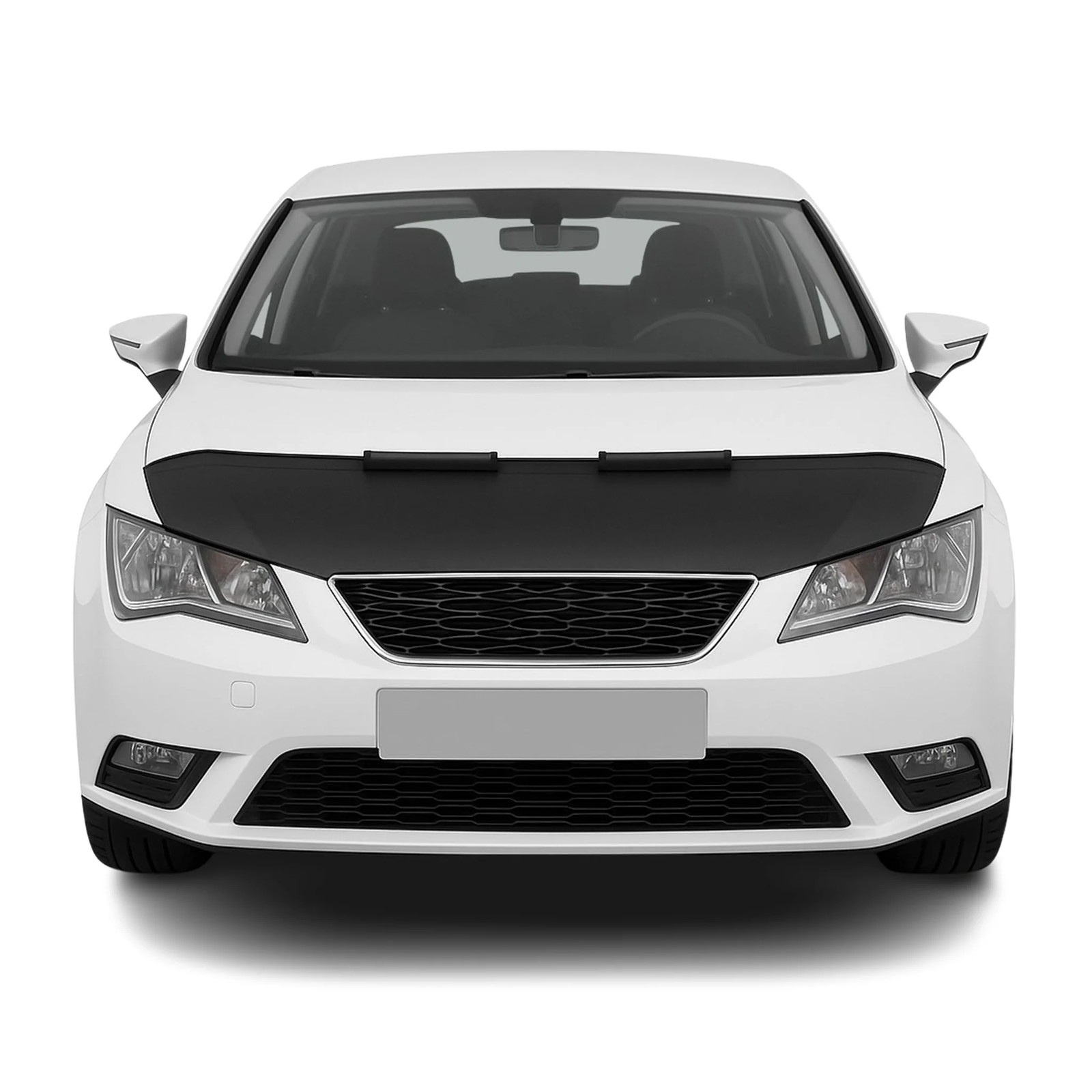 Protège capot Seat Leon 2012-2020 en vinyle noir pour vos trajets autoroute et vacances