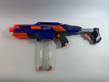 Nerf N-Strike Elite Rapidstrike CS-18 Gun w/ 18 Dart Clip  Darts Tested Working