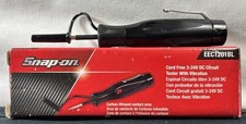 Snap-on Tools Usa Cordless Circuit Tester 3-24v Dc Black Handle Eect201bl
