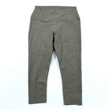Nobull High Rise Crop Leggings Size Medium Fallen Rock Light Brown