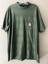 Adidas Adicross Pocket Golf Polo Shirt Model IB7336 Size XL Olive Green Men's