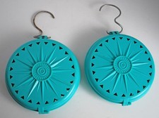 Two Vintage Fuller Brush Co Closet Deodorizer Hanging Holder Mothball