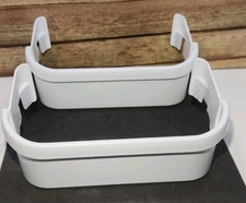 2 Refrigerator Freezer Door Bin Shelf For Frigidaire AP2115974 240351601 10.5"