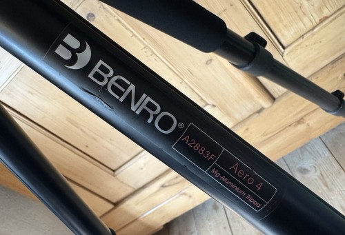 Benro - Aero 4 - A2883F - Video Tripod - Leveling Column And Head - Picture 2 of 9