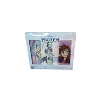 Disney Frozen Girls No Show Socks 6 Pair Pack Shoe Size 4-10 Elsa Olaf Anna