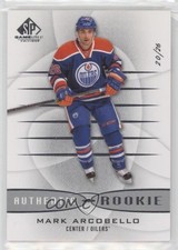 2013-14 SP Game Used Edition Authentic Rookies 20/26 Mark Arcobello #126 7ez