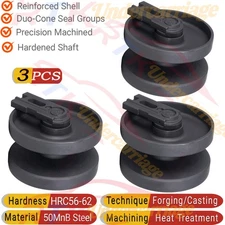 3x Front Idler for KUBOTA SVL75-2,SVL75C,SVL75-2C SVL90 SVL90-2,SVL95-2 SVL97-2