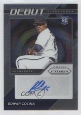 2021 Panini Prizm Debut Signatures Edwar Colina #DS-EC Auto 10q9