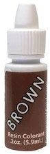 Brown Epoxy Pigment colorant Dye Tint 6cc 0.2 Oz.