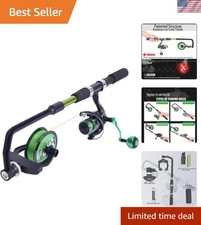 Durable Fishing Line Winder - Ambidextrous Spooler with EVA Handle & No Twist