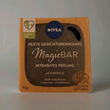 Nivea Feste Gesichtsreinigung MagicBar Intensives Peeling - Aktivkohle - 75g