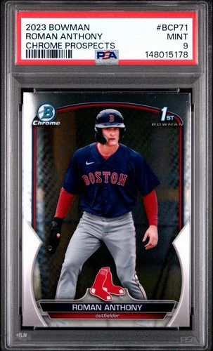 2023 Bowman - Chrome Prospects Roman Anthony #BCP-71 PSA 9