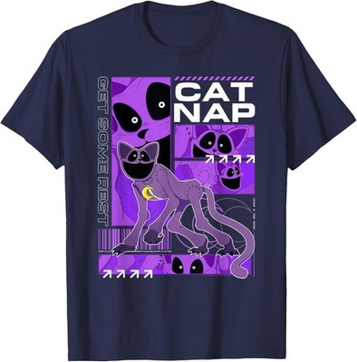Cat Nap Get Some Rest Multiple Pose T-Shirt