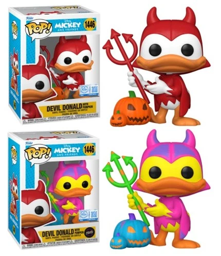 Devil Donald Duck (Disney) Funko Pop! Combo (2) w/CHASE
