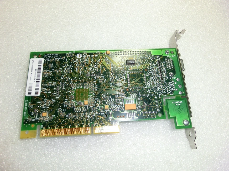 DIAMOND VIPER V550 T3 16MB AGP 4X RIVA TNT VGA VIDEO GRAPHICS ADAPTER CARD - Image 2 of 3