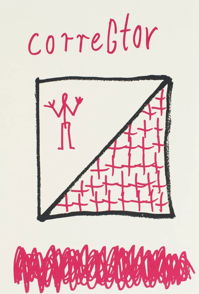 A. R. Penck, 4 Siebdrucke, 1 x signiert. Prinzip. - Bild 4 von 4